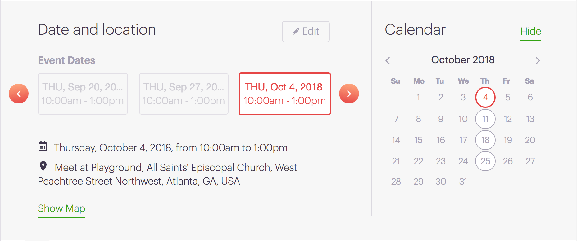 calendar view new features signup tool momclone